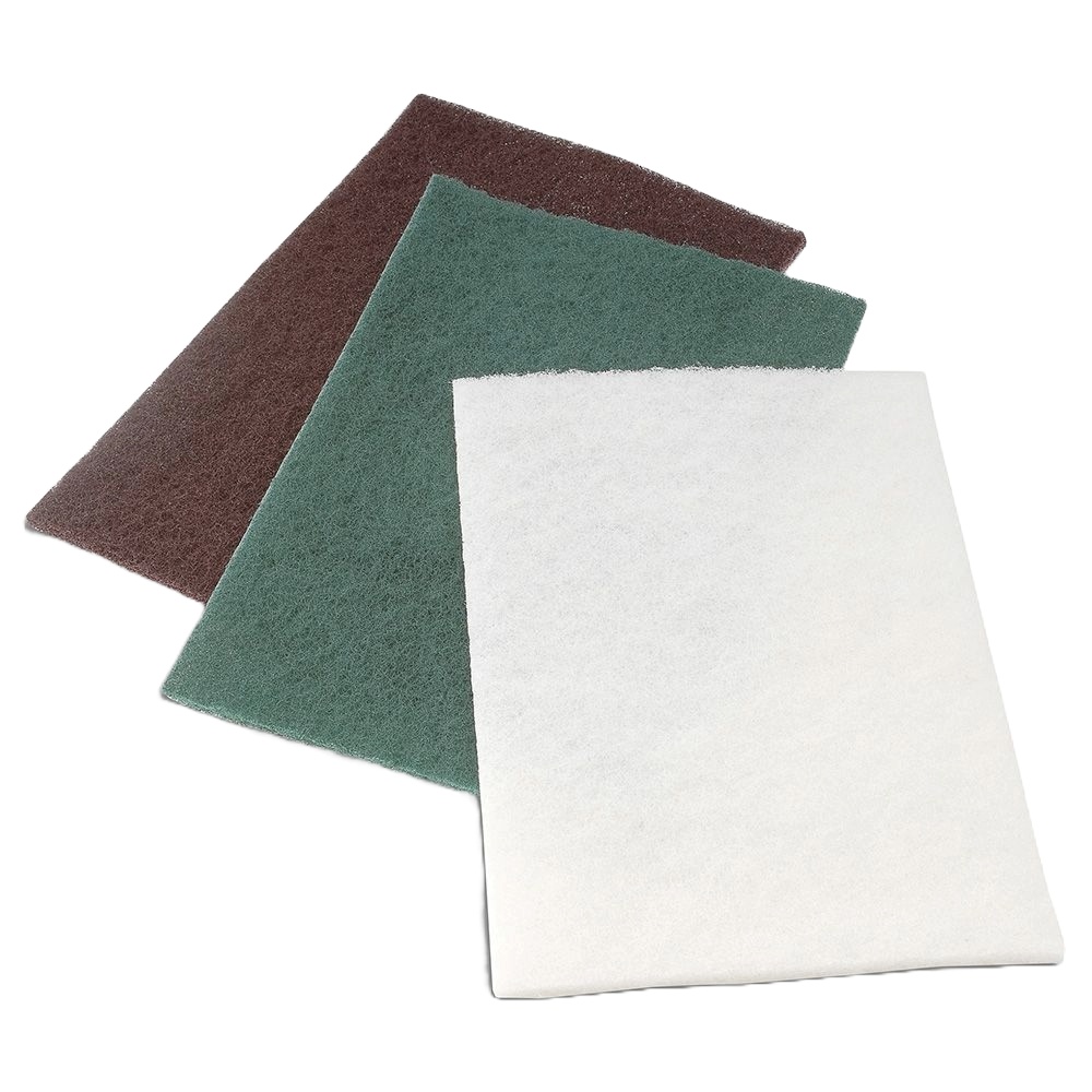 Picture of CGW "Camel" Abrasive 6X9 Light Duty White Hand Pads Hand Pad